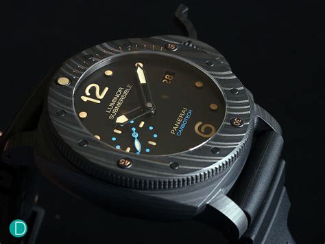 panerai carbon fiber|Panerai submarine carbotech case.